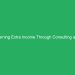 Earning Extra Income Through Consulting and Coaching